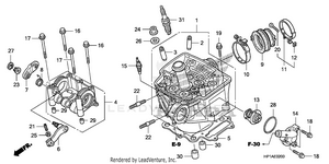 Cylinder Head Schematic