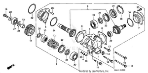 Cross Shaft Schematic