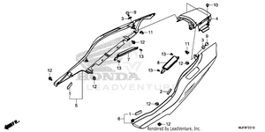 Rear Cowl Schematic