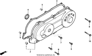 Left Side Cover Schematic