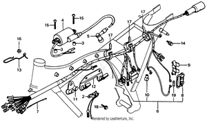 Wire Harness + Ignition Coil 79 Schematic