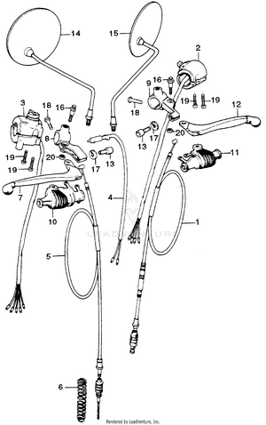 Kill Dimmer Switch + Handle Lever Schematic