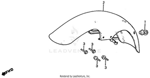Front Fender Schematic