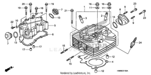 Cylinder Head Schematic