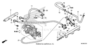 Throttle Body (tubing) Schematic