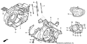 Crankcase Schematic