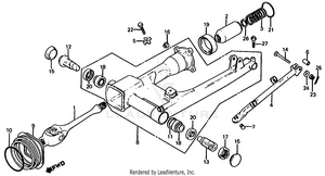Swingarm + Drive Shaft Schematic
