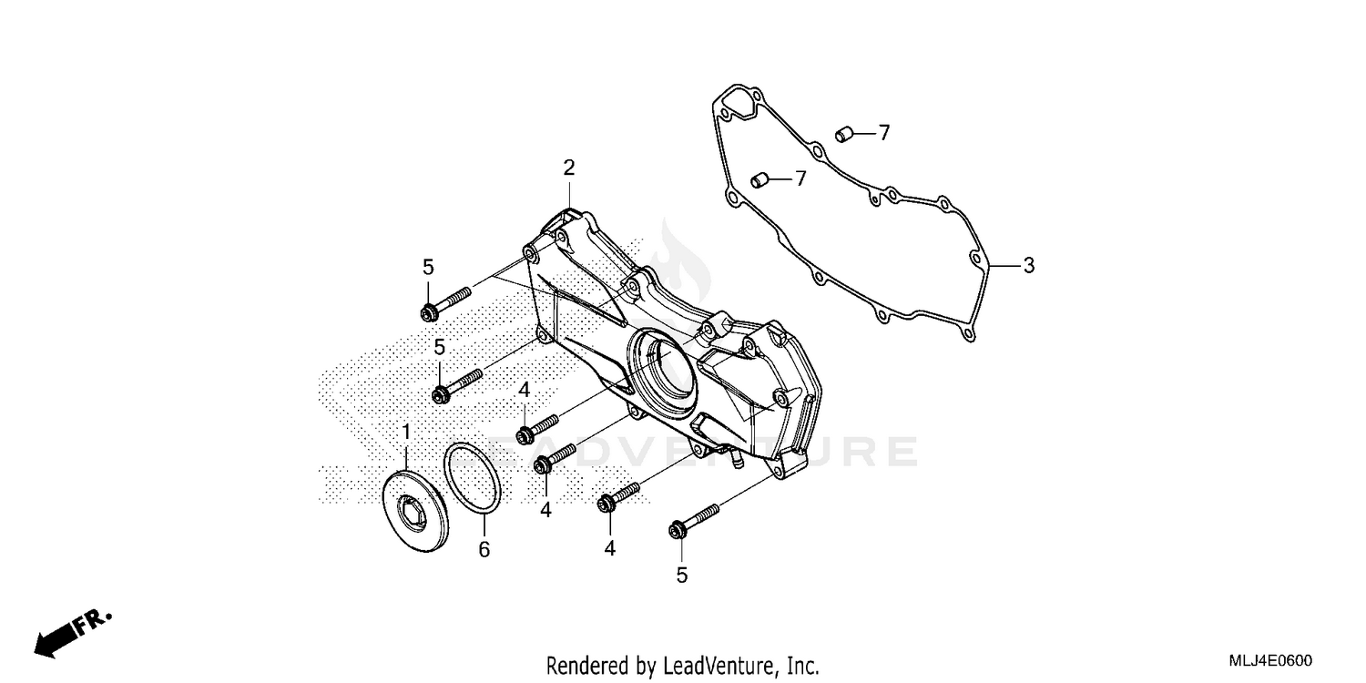 FRONT ENGINE COVER