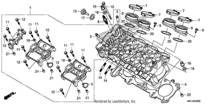 Cylinder Head Schematic