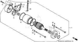 Starter Motor Schematic