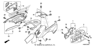 Body Cover Schematic