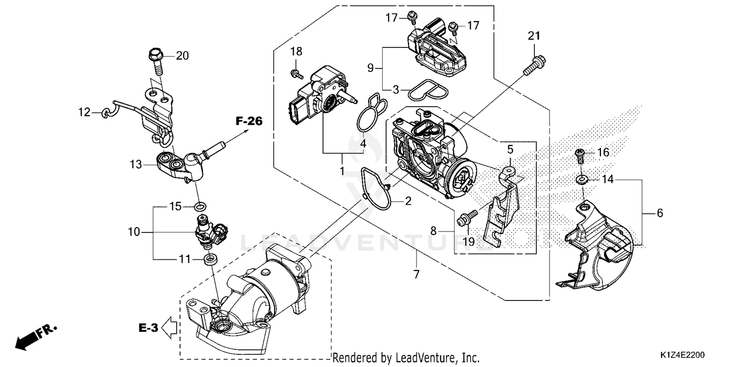 THROTTLE BODY@FUEL       INJECTOR
