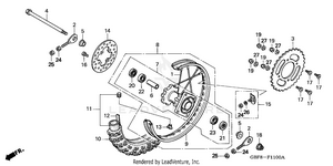 Rear Wheel Schematic