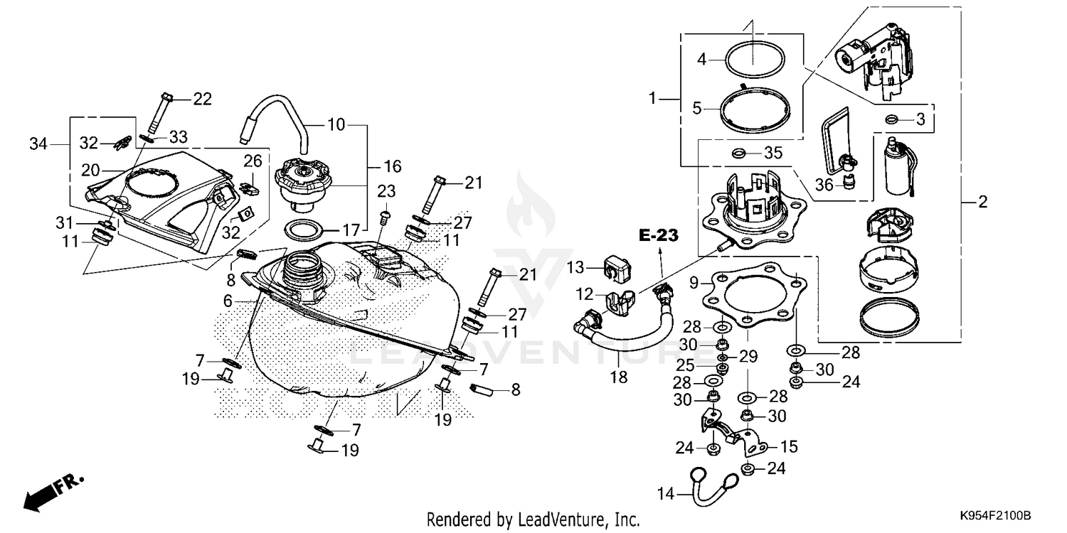 Assembly diagram