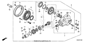 Final Driven Gear Schematic