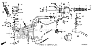 Handle Lever@switch@cable Schematic