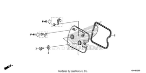 Cylinder Head Cover Schematic