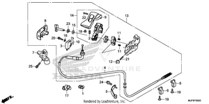 Parking Brake Lever Schematic
