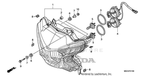 Headlight Schematic