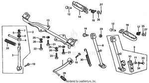 Pedal + Step + Stand Schematic
