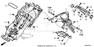 Rear Fender Schematic