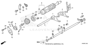 Gearshift Fork Schematic