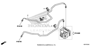 Brake Pipe Schematic