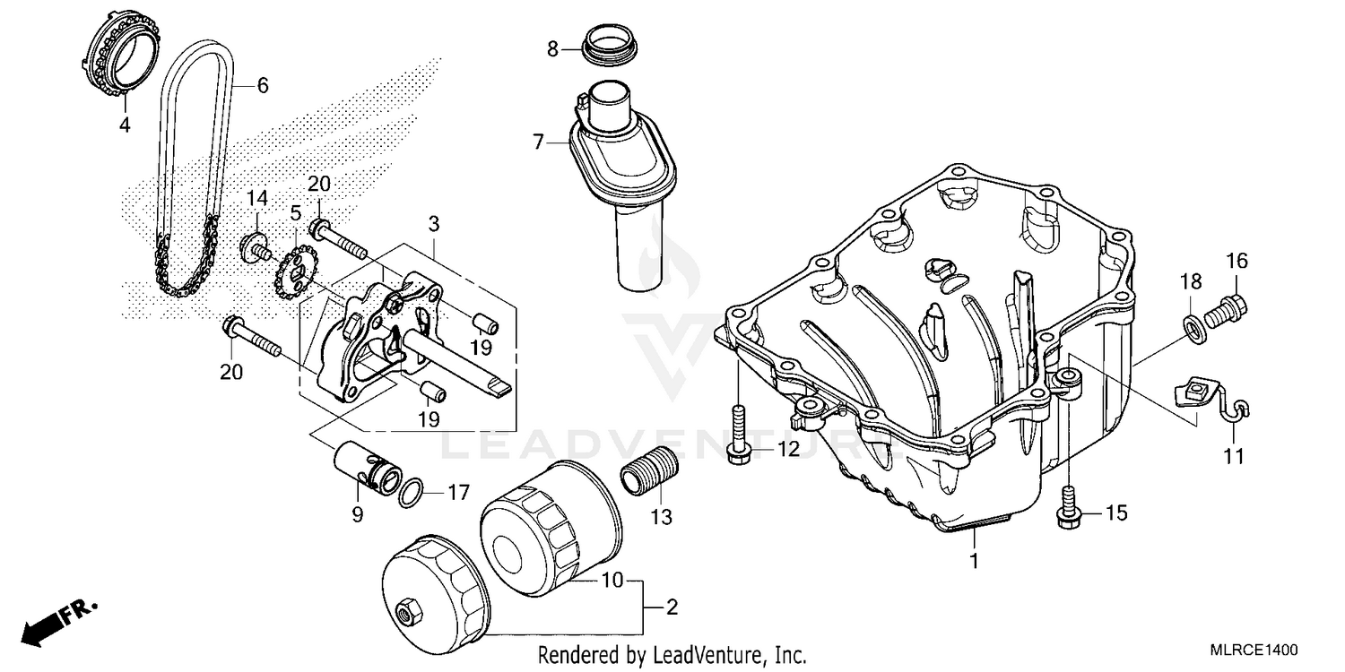 OIL PAN@OIL PUMP