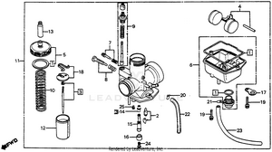 Carburetor 80-82 Schematic