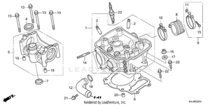 Cylinder Head Schematic