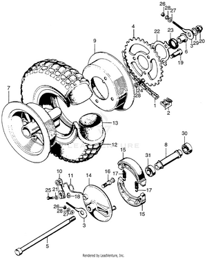 Rear Wheel Schematic