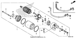 Starter Motor Schematic