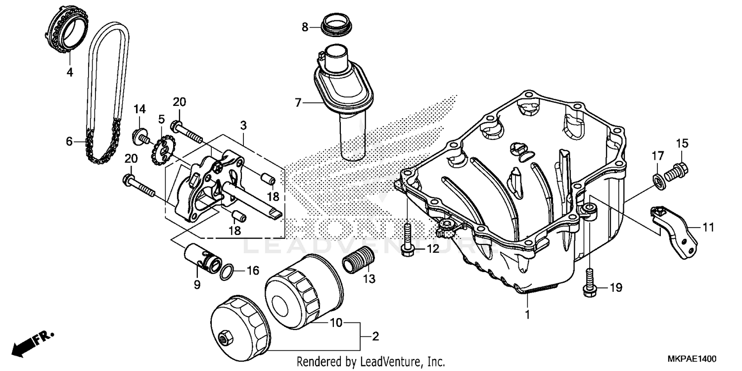 OIL PAN@OIL PUMP
