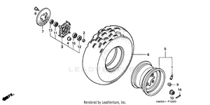 Front Wheel Schematic