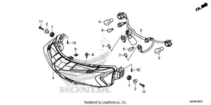 Rear Combination Light Schematic