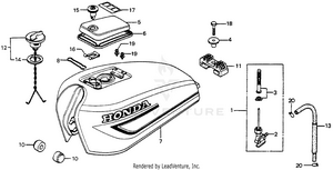 Fuel Tank + Fuel Valve 79 Schematic