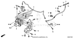 Rear Brake Hose Schematic