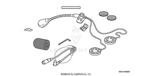 Deluxe Headset (open     Face) Schematic