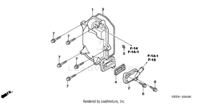 Cylinder Head Cover Schematic