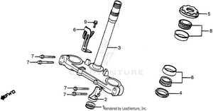 Steering Stem Schematic
