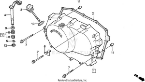 Right Crankcase Cover Schematic