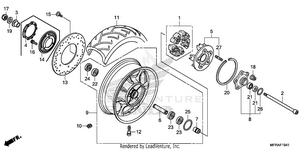 Rear Wheel (2) Schematic