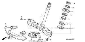 Steering Stem Schematic