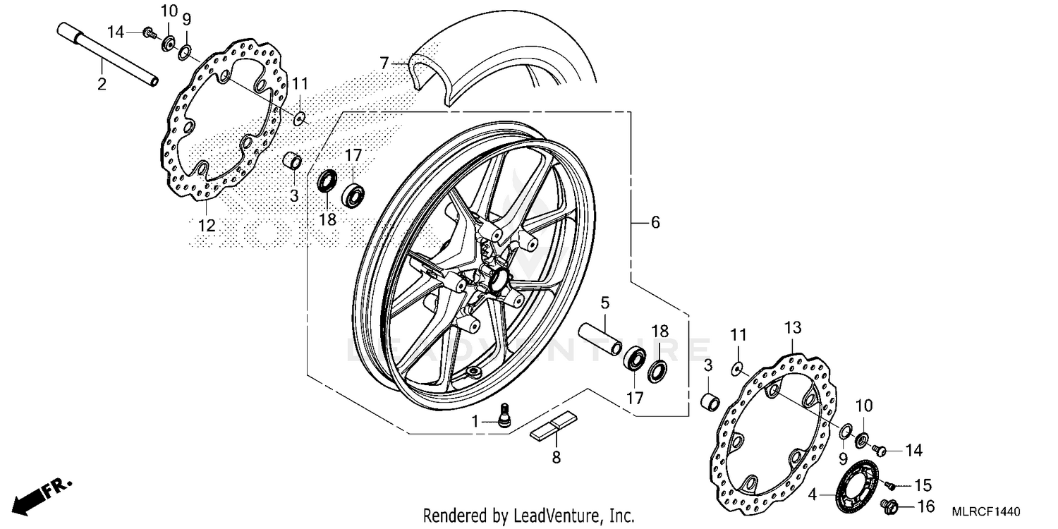 FRONT WHEEL