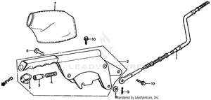 Parking Brake + Parking Brake Cable Schematic
