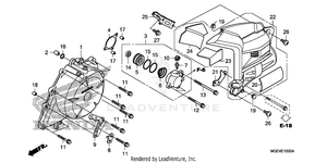 Alternator Cover Schematic