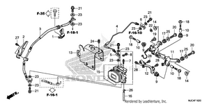 Rear Valve Unit          (cbr600ra) Schematic