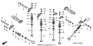 Camshaft@valve Schematic