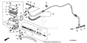 Clutch Master Cylinder Schematic