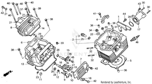 Cylinder Head Schematic